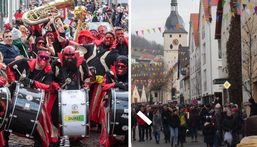 In Bad Wimpfen (links) findet am Sonntag der große Faschingsumzug statt, in Dörzbach wird der Frühjahrspferdemarkt gefeiert. In Bad Wimpfen (links) findet am Sonntag der große Faschingsumzug statt, in Dörzbach wird der Frühjahrspferdemarkt gefeiert.