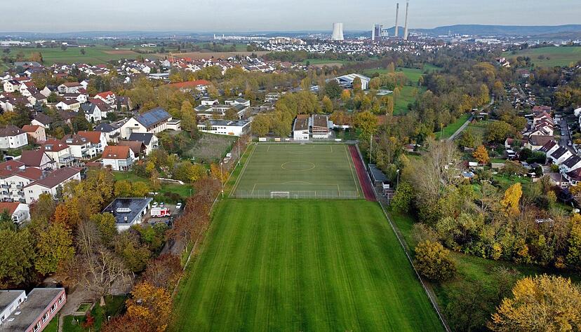 Die Sportanlage des SV Heilbronn am Leinbach in Frankenbach wird erweitert.