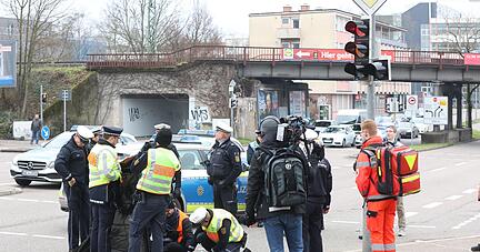 Blockade-Aktion der "Letzten Generation" in Heilbronn