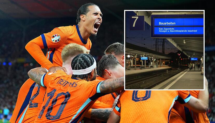 Die Niederlande muss vor dem EM-Halbfinale gegen England die Reiseplanung ändern. Die Niederlande muss vor dem EM-Halbfinale gegen England die Reiseplanung ändern.