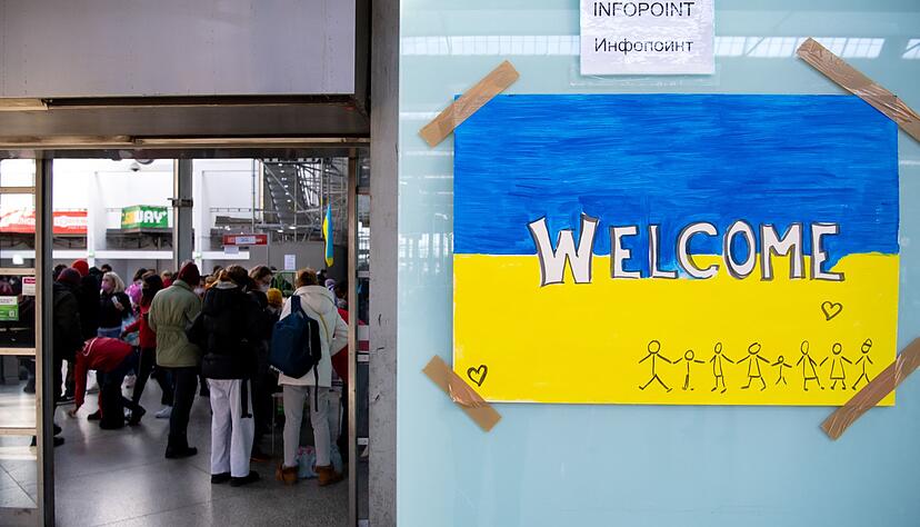 Deutschland sei immer hilfsbereit, wenn es darum gehe, Ukrainerinnen und Ukrainern vor dem Krieg Schutz zu bieten, sagt die Ministerin. (Archivbild)