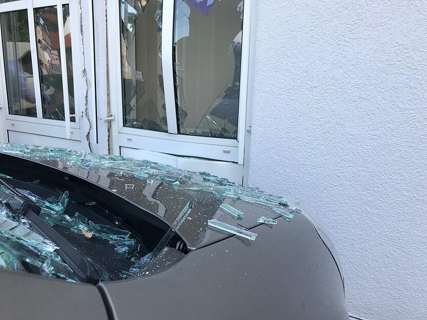 Bankautomaten in Untergruppenbach gesprengt
