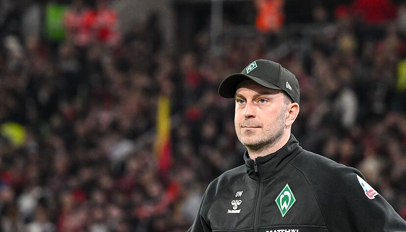 Coach Ole Werner kassierte mit Bremen die dritte Niederlage nacheinander.