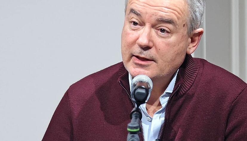 "Ich empfinde eine große Unruhe, wenn ich nichts tue": Ilija Trojanow im Literaturhaus Heilbronn.
Foto: Ralf Seidel "Ich empfinde eine große Unruhe, wenn ich nichts tue": Ilija Trojanow im Literaturhaus Heilbronn.
Foto: Ralf Seidel