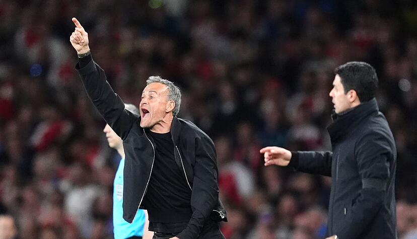 PSG-Trainer Luis Enrique kommt mit seiner Art sehr gut an in Paris.