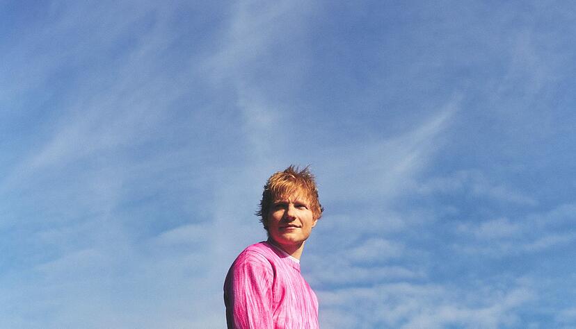 Sheeran tr&auml;gt anl&auml;sslich der Albumver&ouml;ffentlichung passend zum Cover derzeit gern pink.