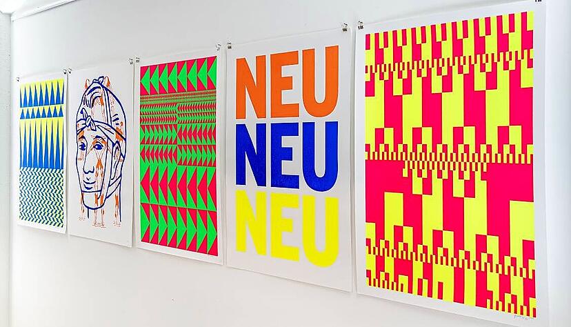 Im Keller der Zigarre ist eine Druckwerkstatt für Siebdruck und Radierung eingerichtet. Hier entstehen auch die Serigrafien von Hans-Jörg Seidler. Im Keller der Zigarre ist eine Druckwerkstatt für Siebdruck und Radierung eingerichtet. Hier entstehen auch die Serigrafien von Hans-Jörg Seidler.