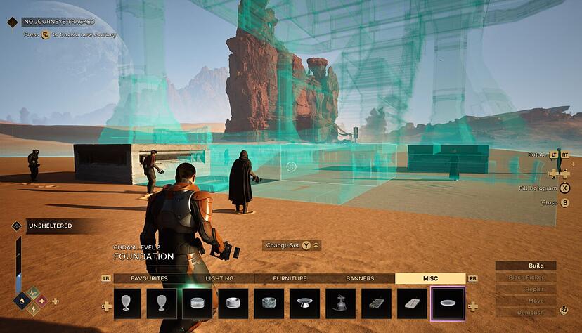 Basenbau spielt in «Dune Awakening» eine wichtige Rolle. Basenbau spielt in «Dune Awakening» eine wichtige Rolle.