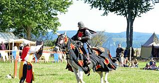 Auf der Stettenfels bei Untergruppenbach kann man beim mittelalterlichen Burgfest eintauchen in die Welt der Ritter − das nächste Mal ist das von 16. bis 18. September möglich.
Foto: Archiv/Schmidt