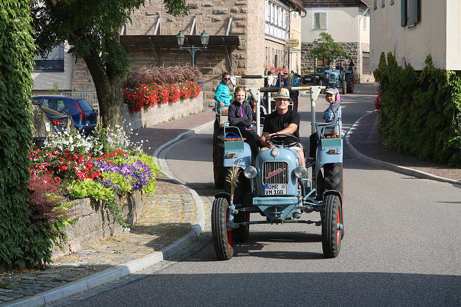 Durch Waldenburg fahren am Sonntag etliche Traktoren zum Schlepperfest.