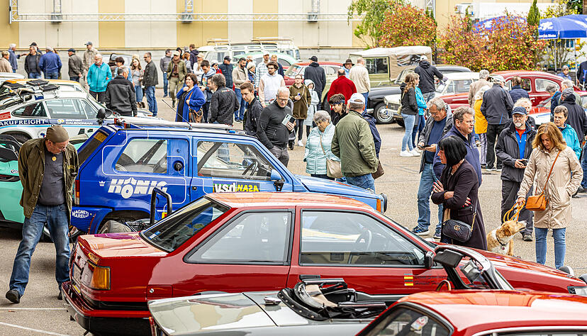 Sch&auml;tze von Fahrzeug-Sammlern wurden am Sonntag auf dem Gel&auml;nde der Genossenschaftskellerei Heilbronn pr&auml;sentiert.