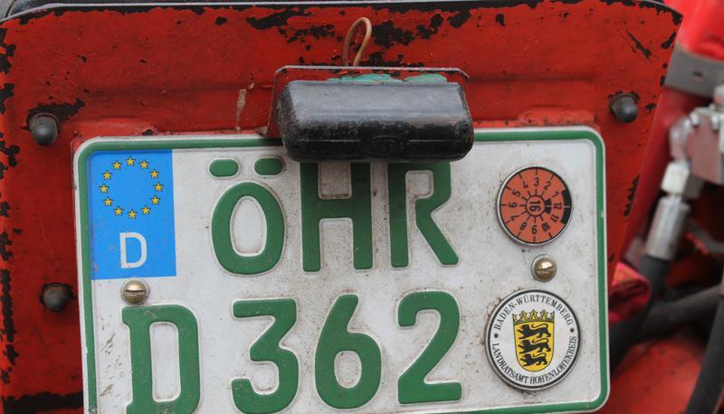 &Ouml;HR, f&uuml;r viele ist das Nummernschild eine Identifikation zur region. Das Landratsamt h&auml;lt aber am kennzeichen K&Uuml;N fest.
Foto: Archiv/Renk