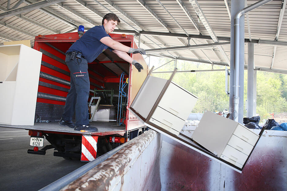 Er&ouml;ffnung Recyclinghof Plus am Wartberg