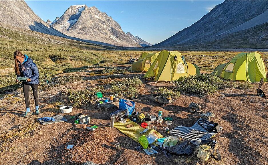 Untereisesheimerin bei Gr&ouml;nland-Expedition