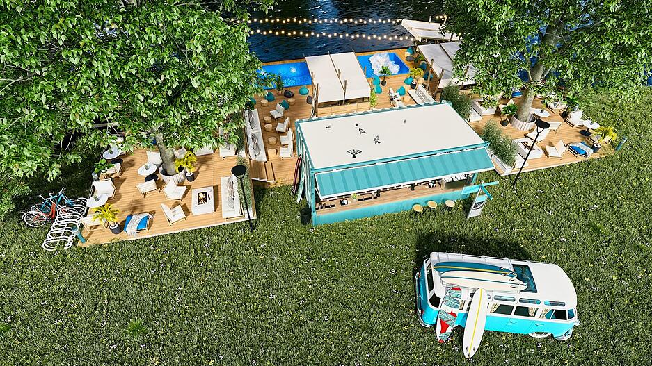 Pl&auml;ne f&uuml;r Surfwelle in Heilbronn