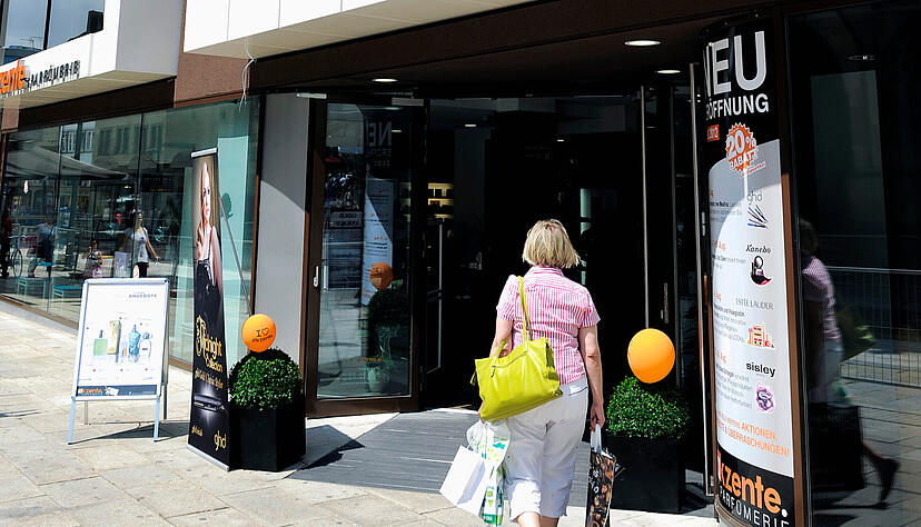 In der Heilbronner Kaiserstra&szlig;e ist die Parf&uuml;merie Akzente seit 2012 vertreten. Diese Filiale bleibt erhalten.