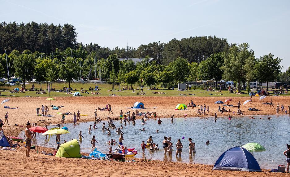 Der 2-Meter-Fisch war im Brombachsee unterwegs, ein Polizist erschoss ihn. (Archivfoto)