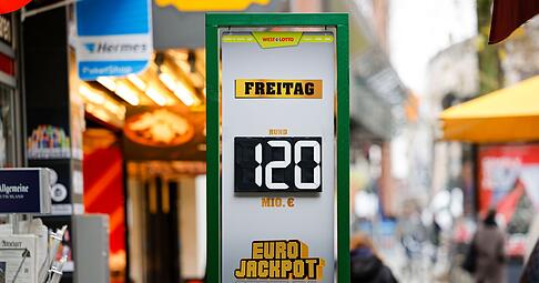 120 Millionen Euro: Das ist der H&ouml;chstgewinn, der im Eurojackpot erspielt werden kann.