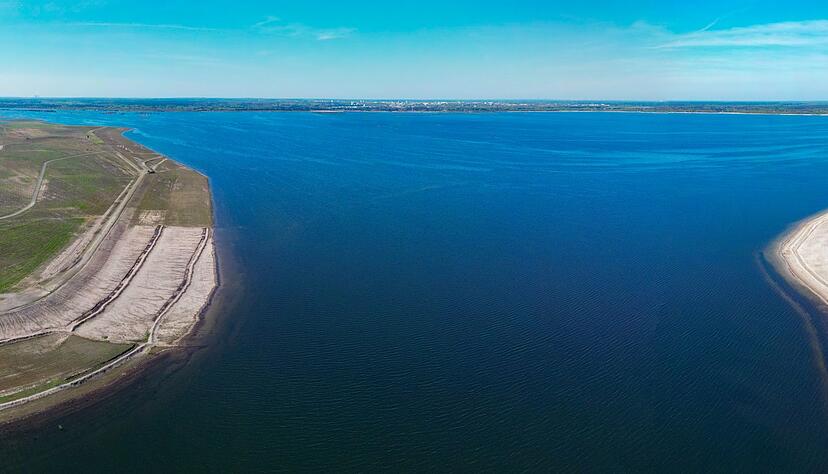 Der Cottbuser Ostsee entsteht im ehemaligen Braunkohletagebau Cottbus-Nord. (Archivbild)