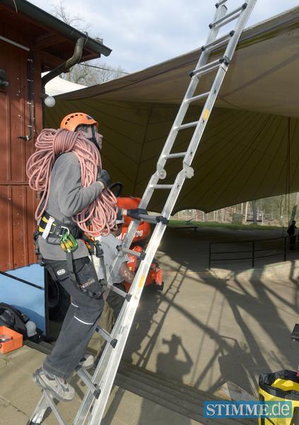 Abbau Gaffenbergzelt | 16.04. Abbau Gaffenbergzelt | 16.04.
