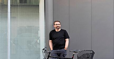 2013 entschloss sich die Familie von Heiko Bielinski ihre Familienkutsche abzuschaffen. Heute sind die Vier nachhaltig mobil unterwegs.
 Foto: Frank Bauer