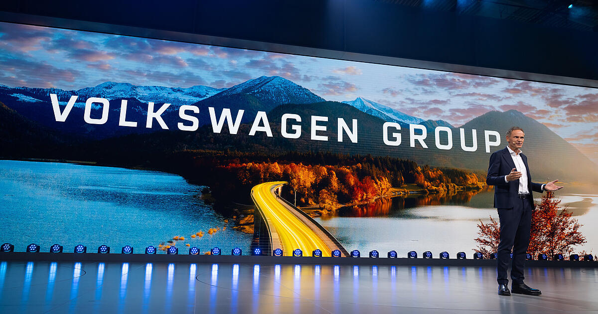 VW CEO Oliver Blume: 