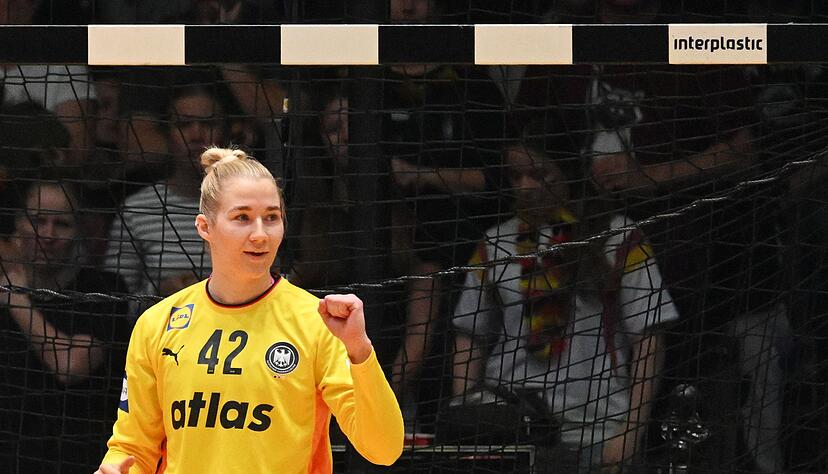 War ein starker Rückhalt im DHB-Team: Torfrau Katharina Filter. War ein starker Rückhalt im DHB-Team: Torfrau Katharina Filter.