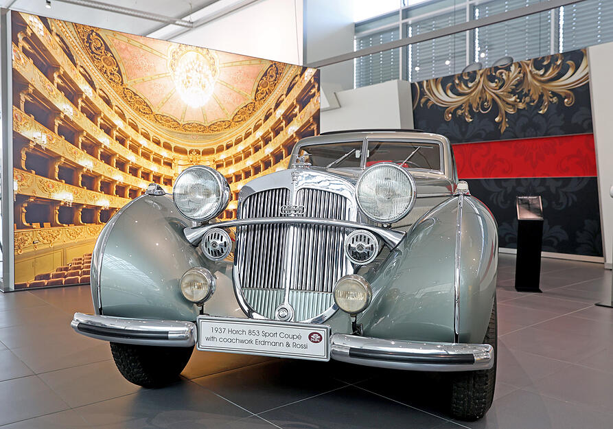 Horch-Ausstellung im Audi-Forum in Neckarsulm zum 125-jährigen Jubiläum