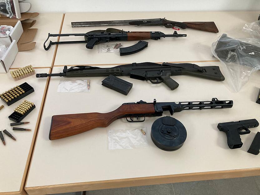 Kriegswaffen und Nazi-Gegenstände im Haus in Boxberg entdeckt
