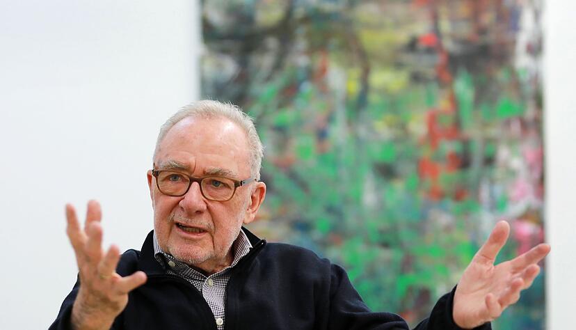 Gerhard Richter führt wieder einmal das Ranking «Kunstkompass» an (Archivbild). Gerhard Richter führt wieder einmal das Ranking «Kunstkompass» an (Archivbild).