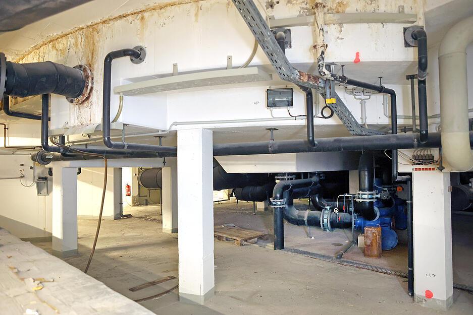 Früheres Aquatoll in Neckarsulm ist zum Lost Place geworden