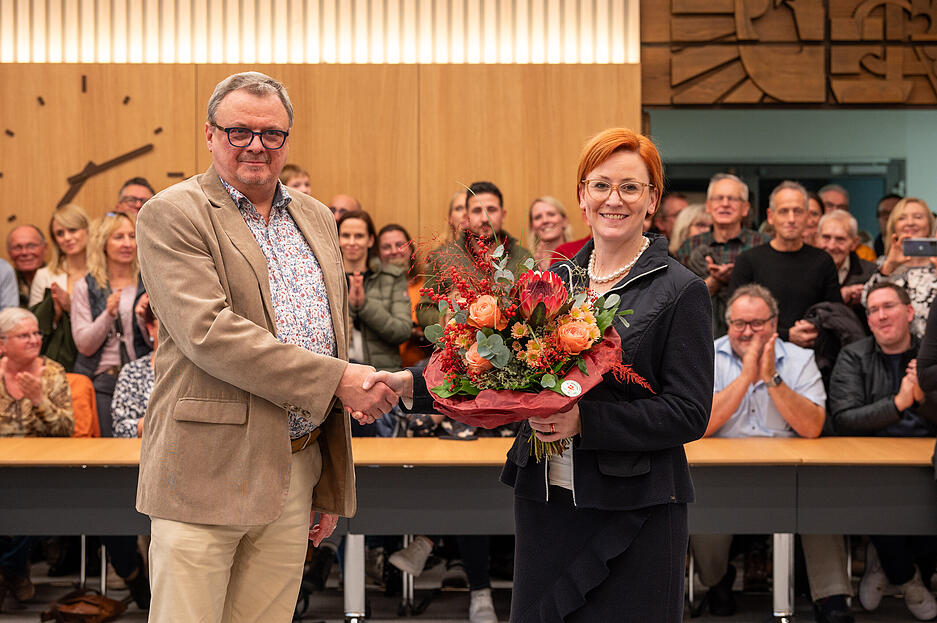 Birgit Hannemann gewinnt die Bürgermeisterwahl in Weinsberg.