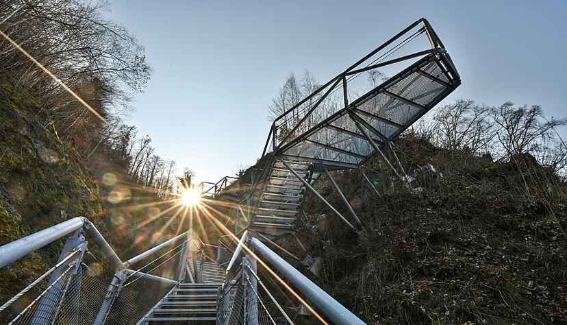 Nach einem Erdrutsch war die Schlucht gesperrt.