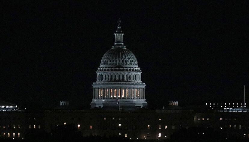 Das Kapitol in Washington: Der US-Senat hat einem &Uuml;bergangshaushalt zugestimmt &ndash; das Ende des l&auml;ngsten Shutdowns in der US-Geschichte r&uuml;ckt n&auml;her.