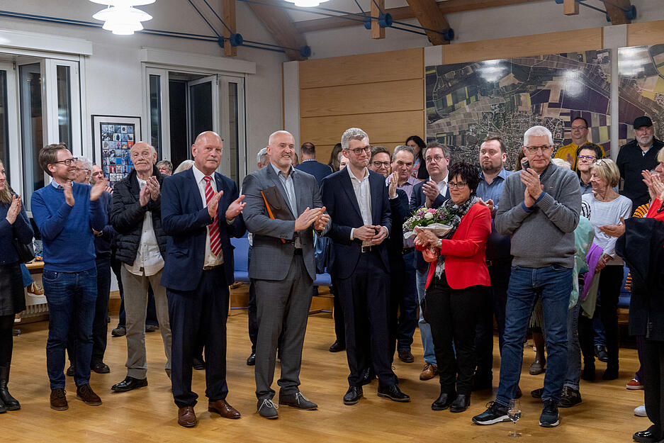 Michael Tauch neuer B&uuml;rgermeister von G&uuml;glingen.