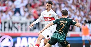 Bilal El Khannouss hat das Interesse aus der Premier League geweckt. Die Zukunft d&uuml;rfte aber beim VfB Stuttgart liegen.