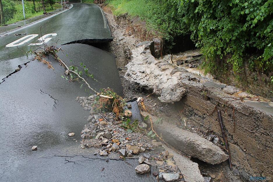 Hochwasser in Kloster Schöntal