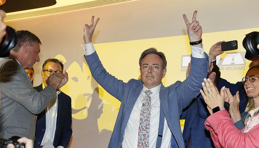 Neuer Regierungschef Belgiens wird der N-VA-Vorsitzende Bart De Wever. (Archivbild) Neuer Regierungschef Belgiens wird der N-VA-Vorsitzende Bart De Wever. (Archivbild)