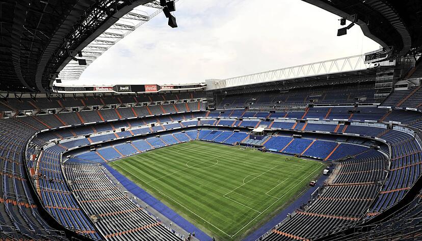 Im Estadio Santiago Bernabéu trägt Real Madrid die Heimspiele aus.