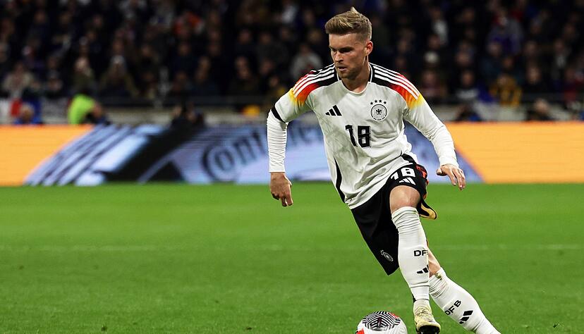 Linksverteidiger Maximilian Mittelstädt feierte in Frankreich seine Premiere für das DFB-Team.