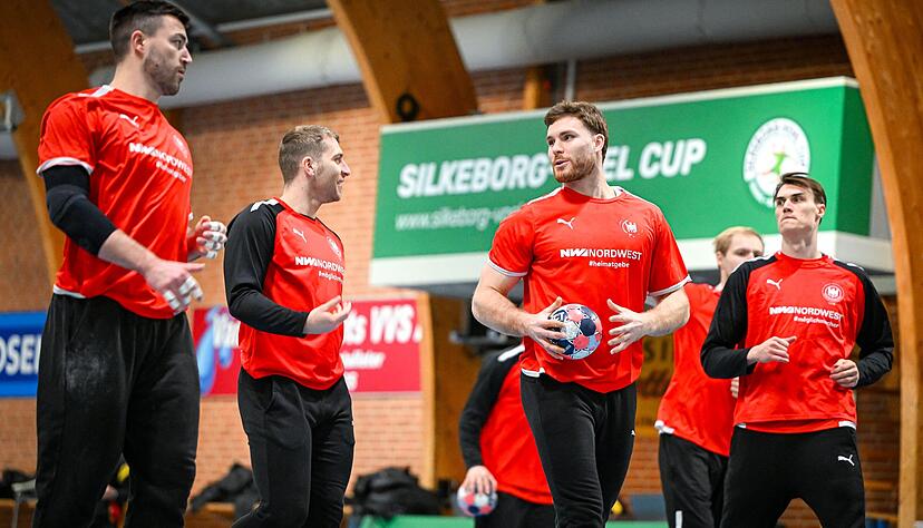Bald geht&acute;s los: Die deutschen Handballer sind w&auml;hrend der Europameisterschaft in Silkeborg untergebracht.