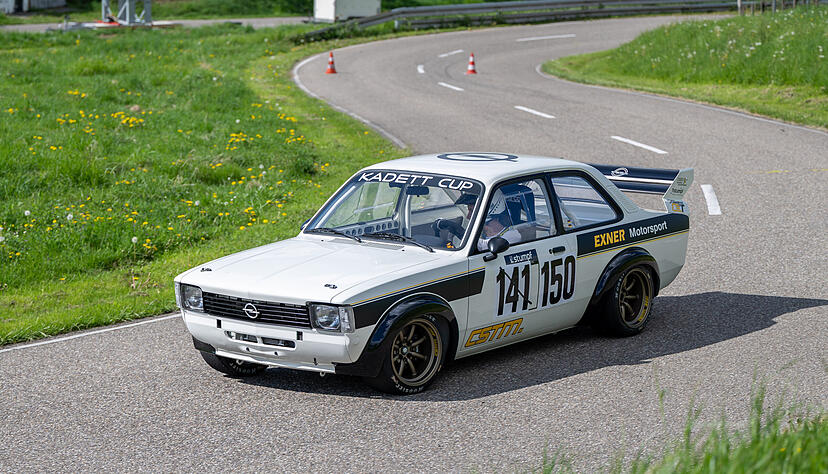 Ein echtes Schmuckst&uuml;ck haben Marie und Steffen Exner mit ihrem Opel Kadett C aufgebaut. Seine Wolfszipfel-Premiere besteht das Gef&auml;hrt bravour&ouml;s.