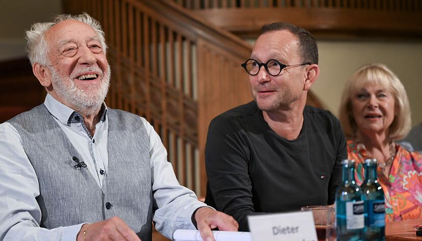 Dieter Hallervorden stellte das Programm seines Schlosspark Theaters in Berlin vor.
