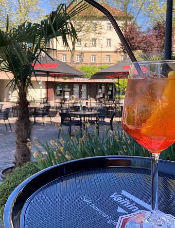 Mediterranes Flair auf dem Weinsberger Traubenplatz: Am Sonntag, 26. April, hatte das "Kerners" ein sogenanntes "soft opening".