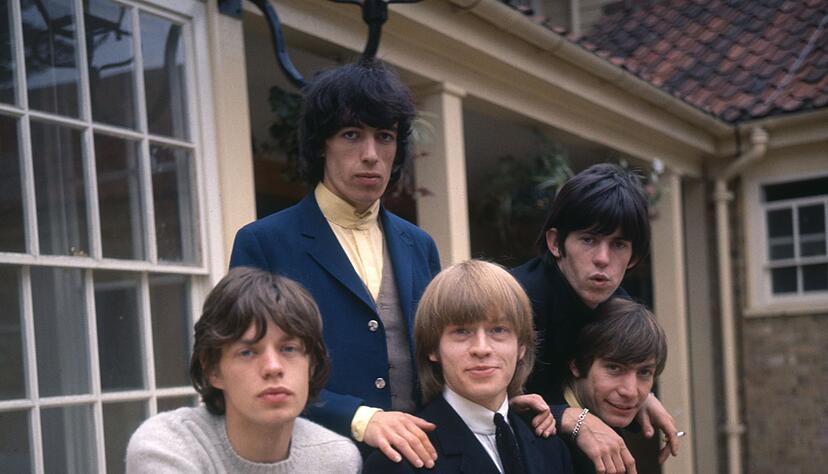 Die Rolling Stones 1964: Mick Jagger (l-r), Bill Wyman, Brian Jones, Keith Richards und Charlie Watts. Die Rolling Stones 1964: Mick Jagger (l-r), Bill Wyman, Brian Jones, Keith Richards und Charlie Watts.