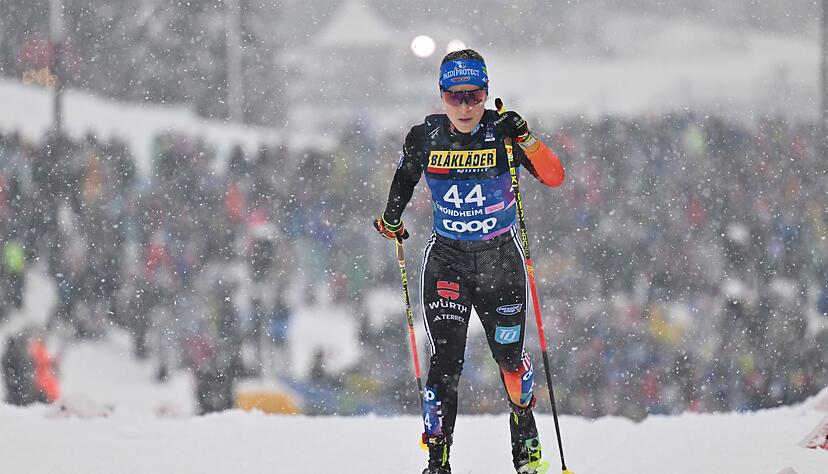 Katharina Hennig Dotzler beendet die Tour de Ski vorzeitig. (Archivbild)
