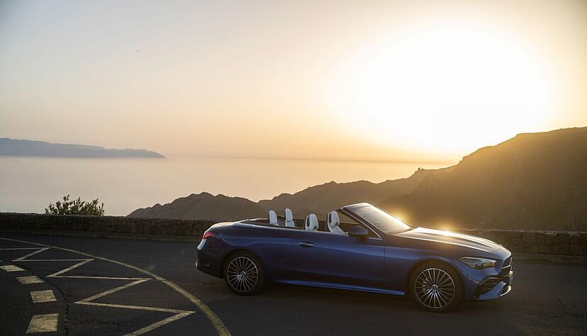 Ein Platz an der Sonne: Den Autor &uuml;berzeugten die Fahreigenschaften des neuen Mercedes - doch Komfort und Sportlichkeit haben ihren Preis.