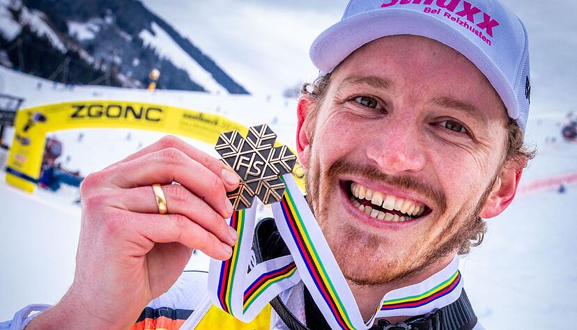Holte die einzige deutsche Medaille bei der WM in Saalbach: Linus Straßer.