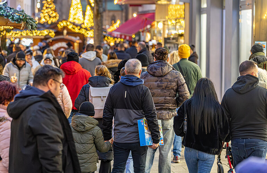 Heilbronner Händler in den ansässigen Geschäften bemerken die hohe Frequenz aber nur bedingt. Heilbronner Händler in den ansässigen Geschäften bemerken die hohe Frequenz aber nur bedingt.