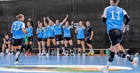 Ausgelassen gejubelt wurde in Mainz zwar nicht, doch die Spielerinnen der Sport-Union Neckarsulm konnten mit der Art und Weise ihres Einzugs in das Pokal-Achtelfinale zufrieden sein.